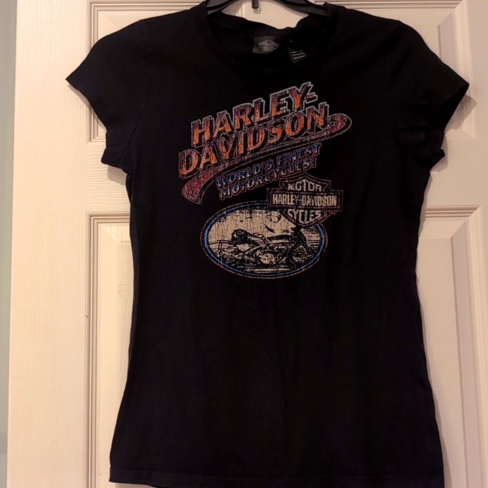 Harley-Davidson Women's fitted t-shirt - Large